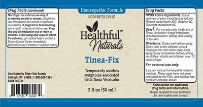 Tinea Fix Label (365823 Label 365786 Tinea Fix)